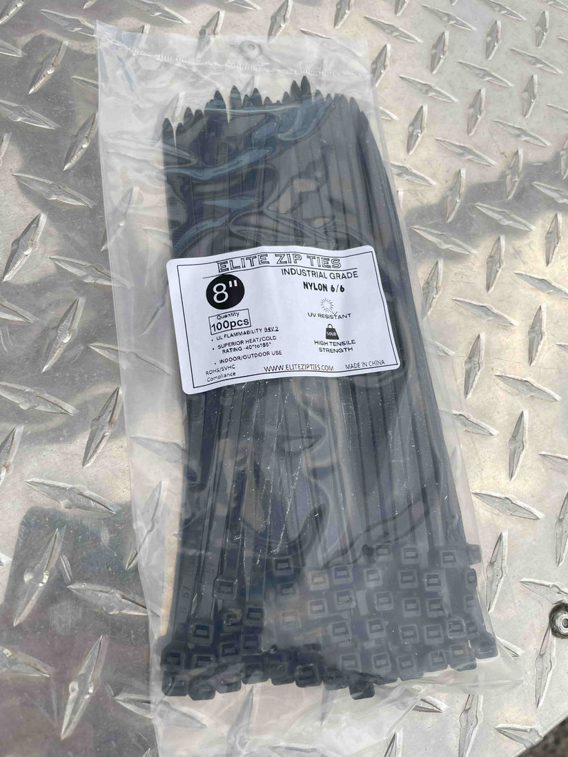 Southwire Heavy Duty Cable Ties - 11-Inch 50 Lb Test Zip Ties For Indoor & Outdoor Use (Pack Of 100)